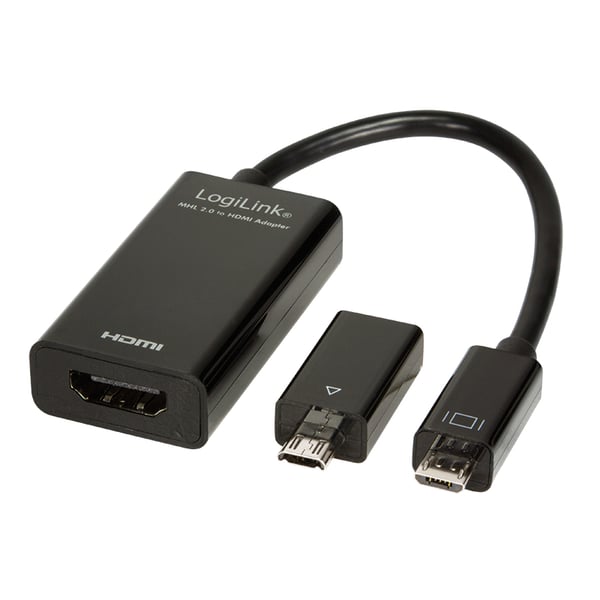 LogiLink UA0142A USB grafisk adapter Sort