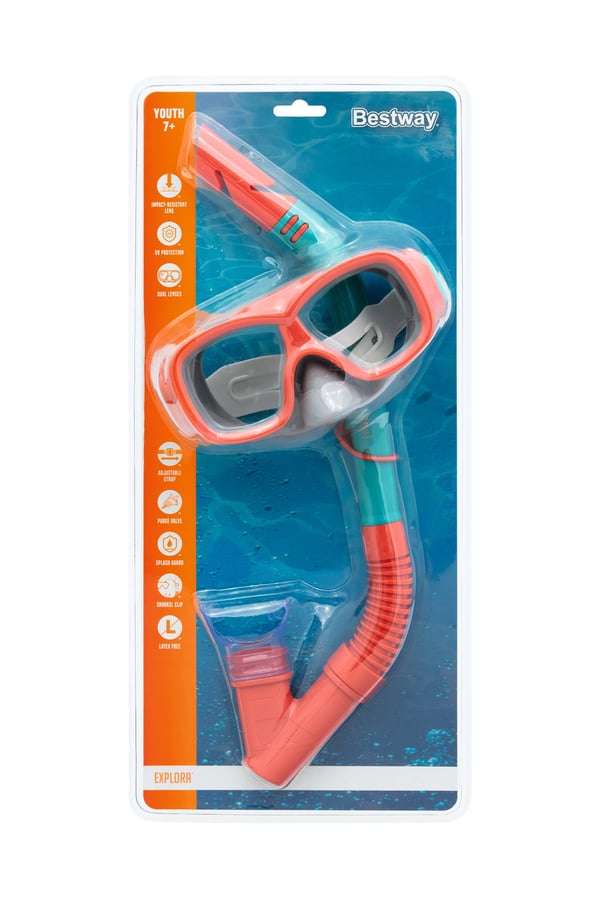 Bestway 24032 / 23 dykmasker Polykarbonat Blandade färger Barn