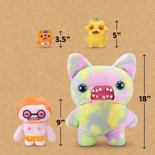 Hug-A-Lumps Fuggler Fugg Stars 22 cm Licenseret Sortiment