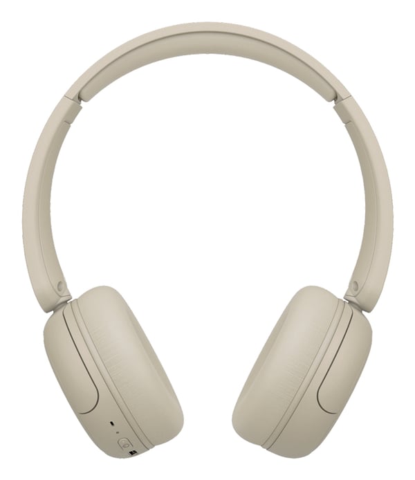 JVC HA-S59W Headset Kabel & Trådlös Huvudband Musik/vardag USB Type-C Bluetooth Beige