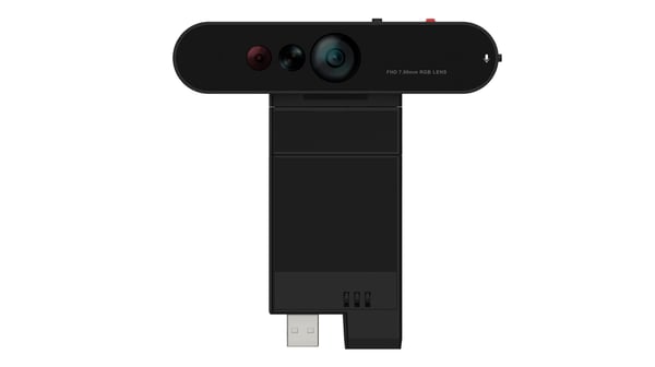 Lenovo ThinkVision MC60 (S) webcam 1920 x 1080 pixel USB 2.0 Sort