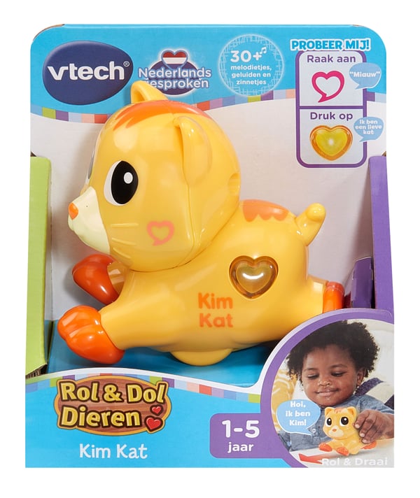 VTech Rol & Dol Dieren Kim Kat