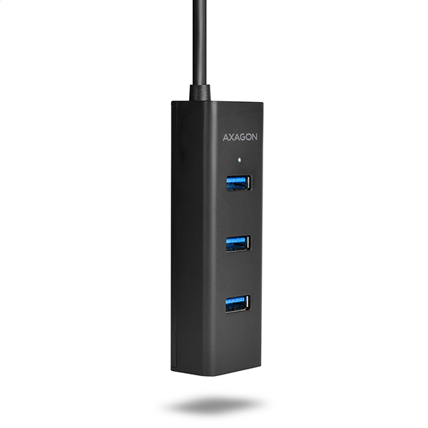 Axagon HUE-S2BP gränssnittshubbar USB 3.2 Gen 1 (3.1 Gen 1) Type-A 5000 Mbit/s Svart