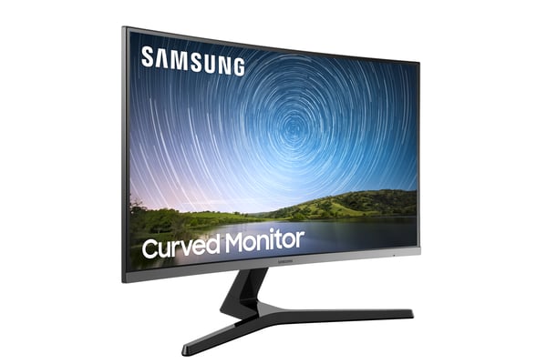 Samsung CR50 computerskærm 68,6 cm (27") 1980 x 1080 pixel Fuld HD LCD Blå, Grå