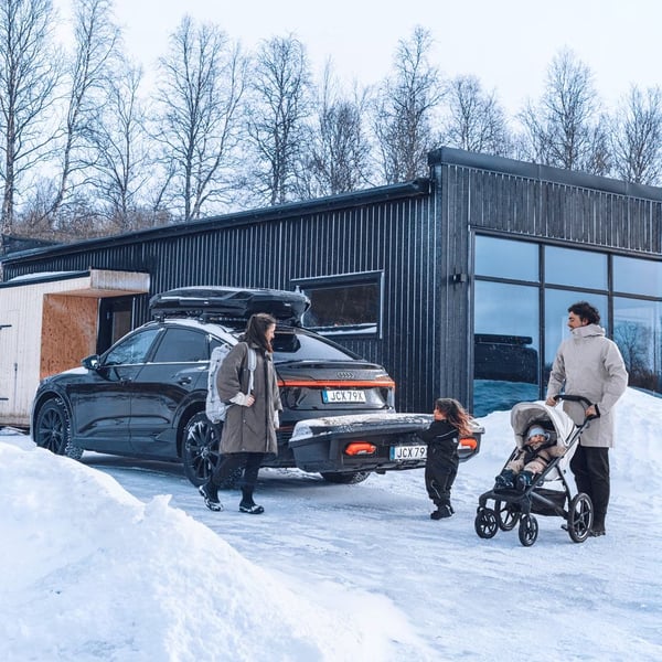 Thule Arcos box L Holder til vintersport Sort
