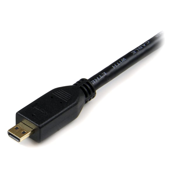 StarTech.com HDADMM1M HDMI-kaapeli 1 m HDMI-tyyppi A (vakio) HDMI-tyyppi D (mikro) Musta