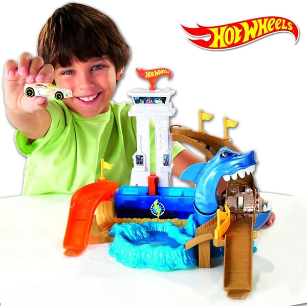 Hot Wheels City COLOR SHIFTERS SHARKPORT SHOWDOWN