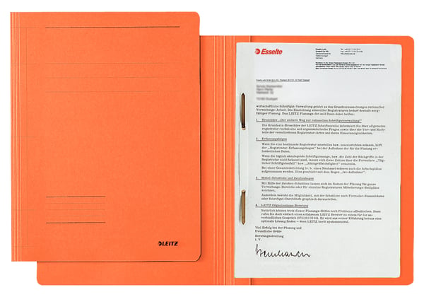 Leitz 30030045 mappar Kartong, Plast Orange A4 Leitz 30030045 mappar Kartong, Plast Orange A4