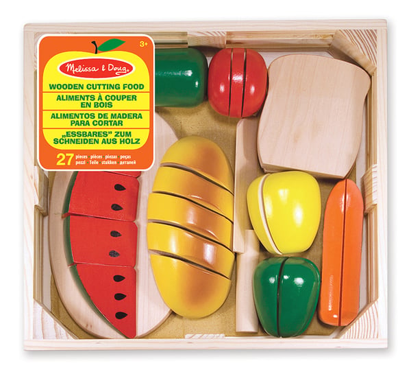 Melissa & Doug Wooden Cutting Food
