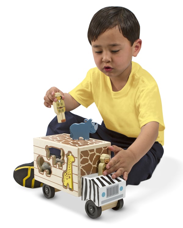 Melissa & Doug Animal Rescue Wooden Play Set