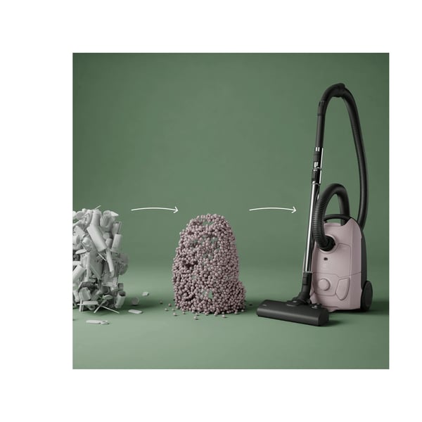 Electrolux EB51C1WP 3 l Cylinderdammsugare Torr 750 W Utan påse