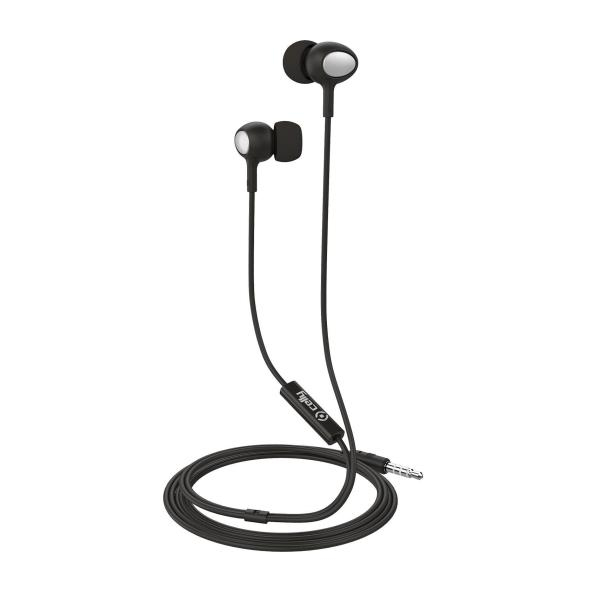 Celly UP500BK hörlur och headset Kabel I öra Samtal/musik Svart