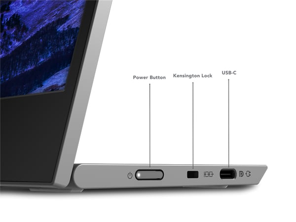 Lenovo L15 platta pc-skärmar 39,6 cm (15.6") 1920 x 1080 pixlar Full HD LED Svart, Grå