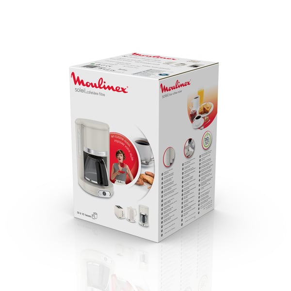 Moulinex FG381A Puoliautomaattinen Suodatinkahvinkeitin 1,25 L