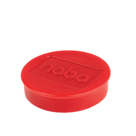 Nobo magnetiske whiteboardmagneter, pakke med 10 stk. 38 mm farvede magneter