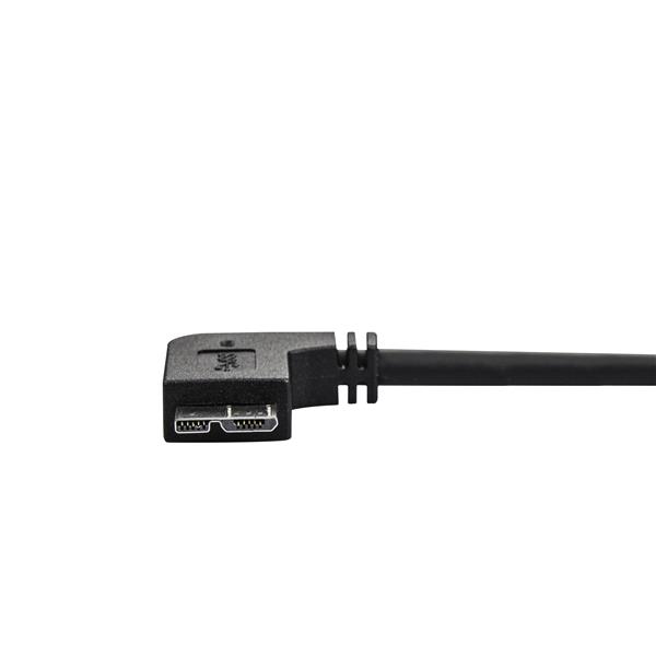 StarTech.com USB3AU50CMRS USB-kabel USB 3.2 Gen 1 (3.1 Gen 1) 0,5 m USB A Micro-USB B 5 Gbit/sek. Sort