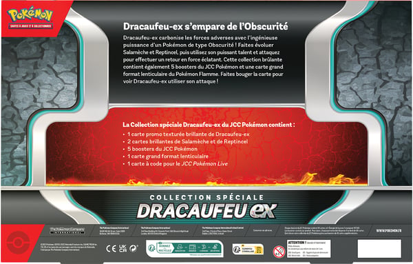 Asmodee Pokémon : Coffret Collection spé Dracaufeu-ex(5b) 10 min Kortspel Samlarspel