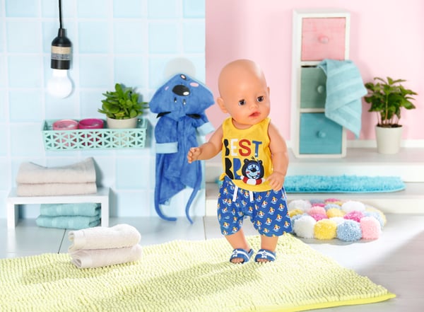 BABY born Bath Deluxe Boy Outfit Dockkläduppsättning