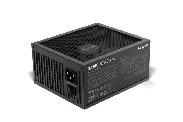 be quiet! Dark Power 13 strömförsörjningsenheter 850 W 20+4 pin ATX ATX Svart