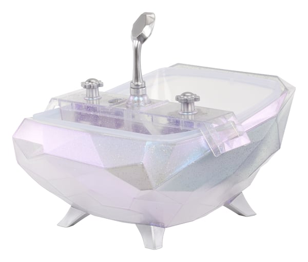 Glitter Babyz Color Change Bubbling Bathtub Dukker, badekar