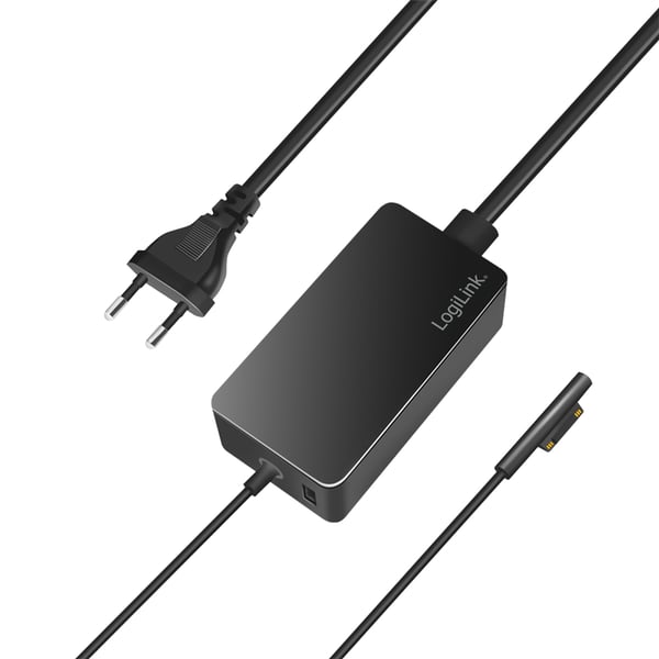 LogiLink PA0309 oplader til mobil enhed Laptop Sort Vekselstrøm Indendørs