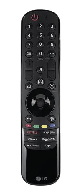 LG MR26GB fjernbetjening TV Tryk på knapper