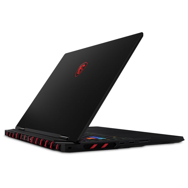 MSI Raider 18 Max HX A2WI-1075 Intel Core Ultra 9 290HX Plus Kannettava tietokone 45,7 cm (18") WQUXGA 32 GB DDR5-SDRAM 2 TB SSD NVIDIA GeForce RTX 5080 Wi-Fi 7 (802.11be) Windows 11 Home Musta Saksa