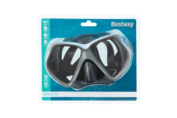 Bestway 22075 / 23 dykmasker Härdat glas Silikon Blandade färger Vuxen