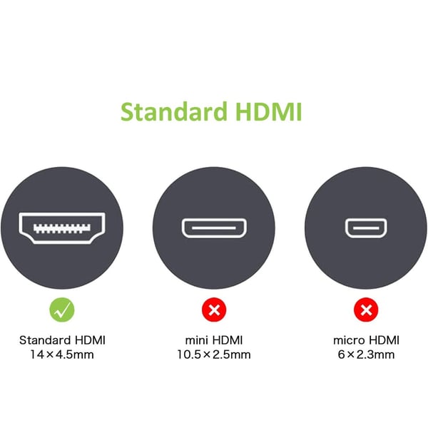 Techly HDMI M/F 270° Sort