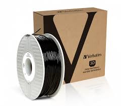 Verbatim 55327 3D print materiale Polymælkesyre (PLA) Sort 1 kg