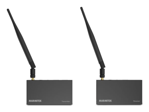 Marmitek TV Anywhere Wireless HD 2 AV-lähetin ja -vastaanotin Musta