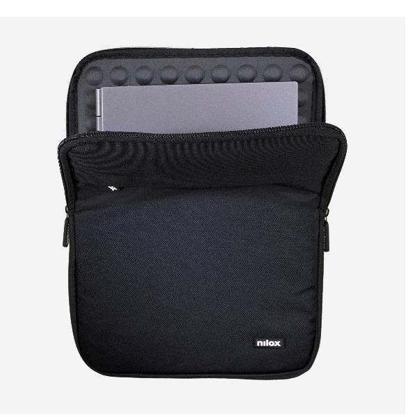Nilox SLEEVE 17.3 NEGRA 43,9 cm (17.3") Etui Sort