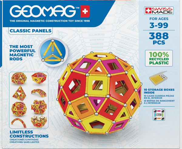 Geomag Classic Panels RE Warm Masterbox Neodymmagnetleksak