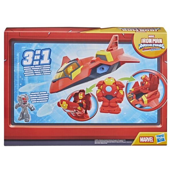 Marvel Iron Man Disney Jr.-serien Marvel's Iron Man and his Awesome Friends Giant-Sized Armor Iron Jet