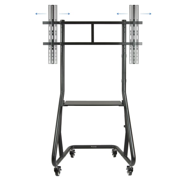 TooQ FS20200M-B skærmbeslag og -stativer 2,67 m (105") Gulv Sort