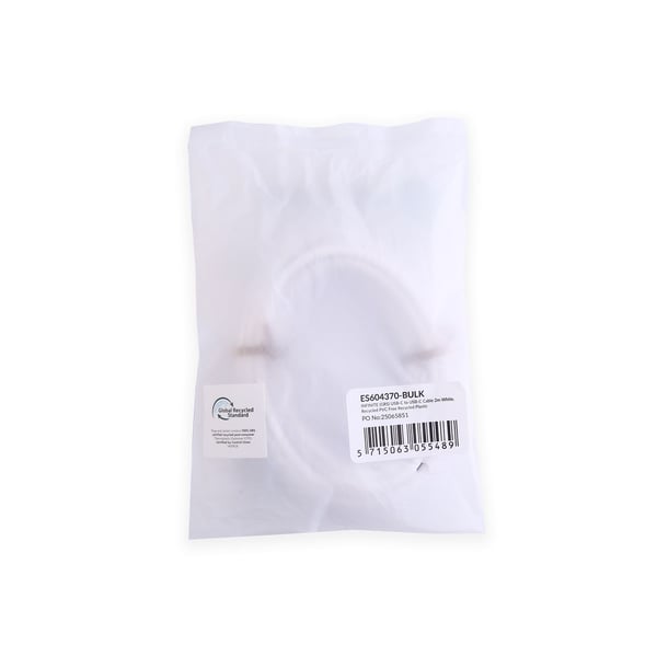 eSTUFF ES604370-BULK USB-kabel USB 2.0 3 m USB C 60 W Hvid