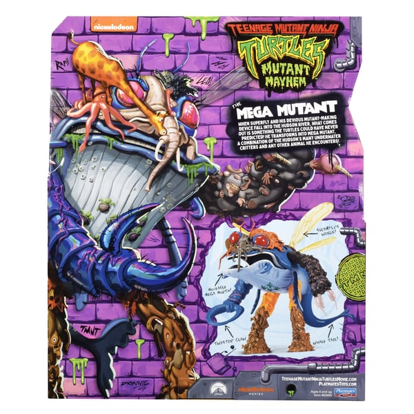 Teenage Mutant Ninja Turtles Movie Giant Mega Mutant Figure