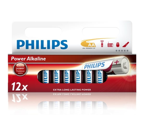 Philips Power Alkaline Akku LR6P12W/10