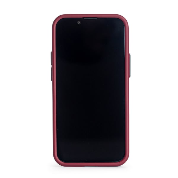 Techair Classic essential mobiltelefon etui 15,5 cm (6.1") Cover Rød, Transparent