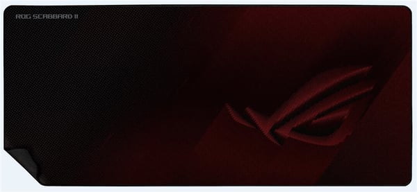 ASUS ROG Strix Scabbard II Spelmusmatta Svart, Röd