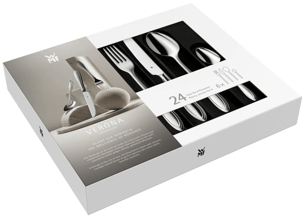 WMF 11.8900.6044 besticksats 24 styck Rostfritt stål