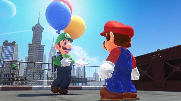 Nintendo Super Mario Odyssey Standard Nederländska, Engelska Nintendo Switch
