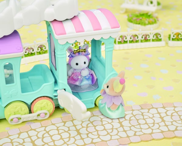 Sylvanian Families Baby Regnbågståg