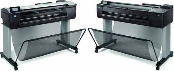 HP Designjet T830 24"-multifunktionsprinter