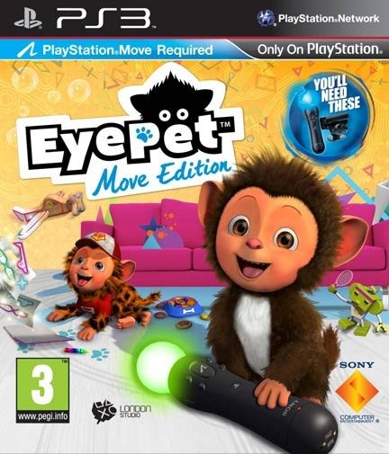 Sony Interactive Entertainment EyePet Move Edition, PS3 PlayStation 3