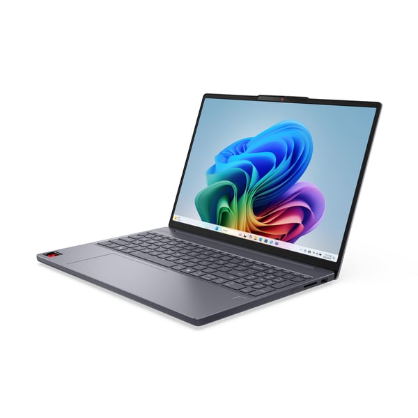 Lenovo IdeaPad Slim 3 15Q8X10 Copilot+ PC Snapdragon X1-26-100 Laptop 38,9 cm (15.3") WUXGA 16 GB LPDDR5x-SDRAM 512 GB SSD Wi-Fi 6E (802.11ax) Windows 11 Home Grå Italiensk