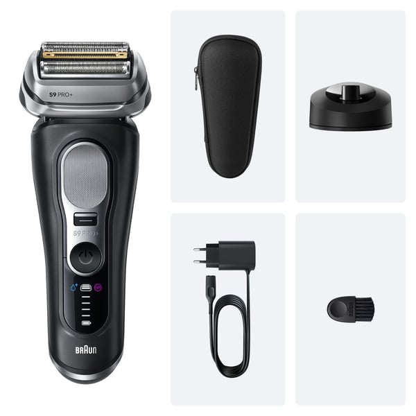 Braun Series 9 Pro+ 9610S rakapparater för män Folierakapparat Trimmer Svart