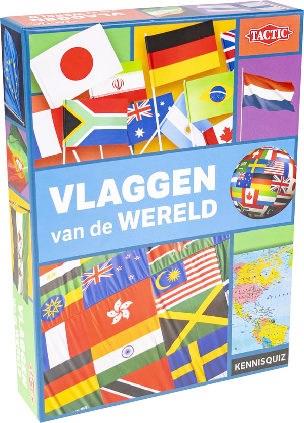 Tactic Vlaggen van de wereld Brætspil Oplysende