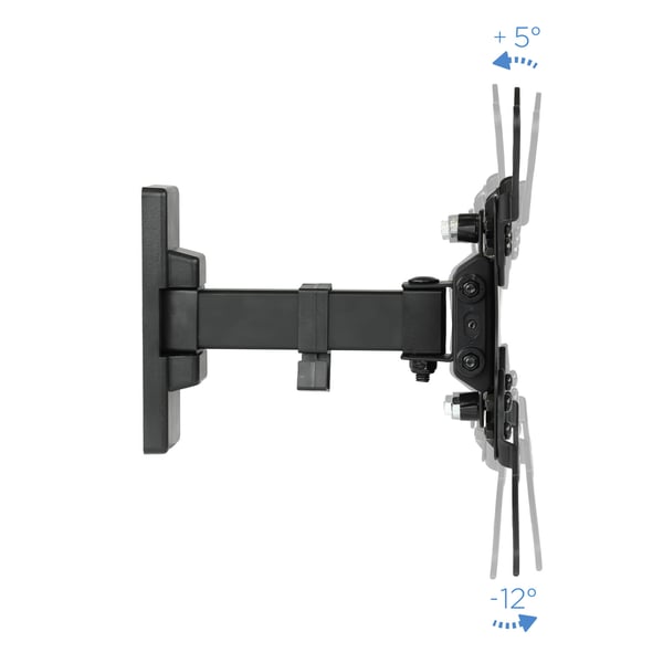 TooQ LP2042TNL-B TV-kiinnike 106,7 cm (42") Musta