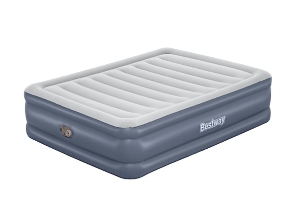 Bestway 6713I / 23 luftmadrass Dubbelmadrass Grå Unisex